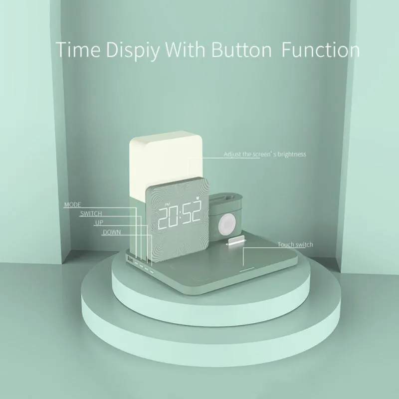 Wireless Charging Clock