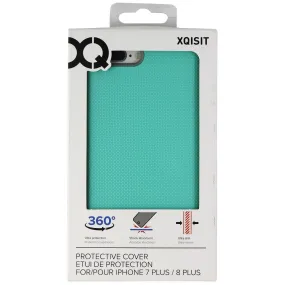 Xqisit Protective Cover for Apple iPhone 8 Plus / iPhone 7 Plus - Teal/Gray