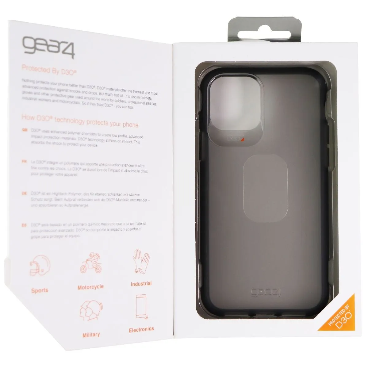 ZAGG Hampton Series Hybrid Case for Apple iPhone 11 Pro - Dark Gray