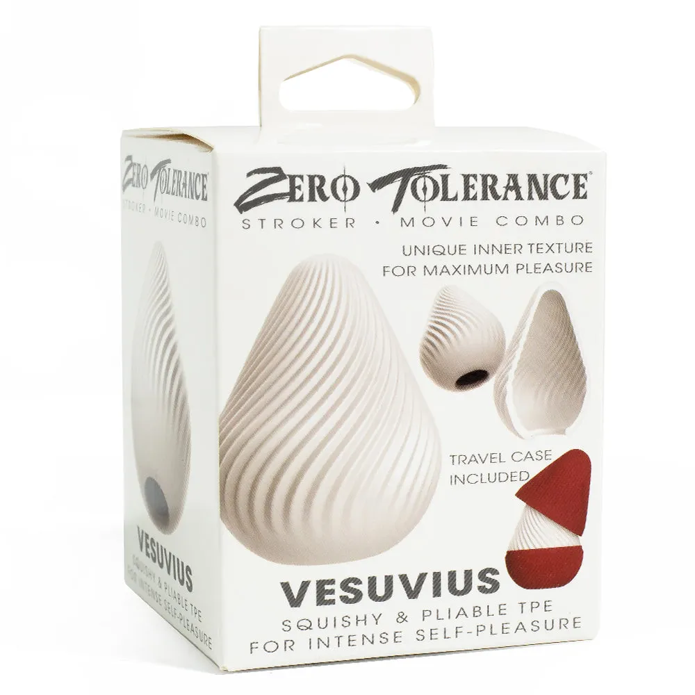 Zero Tolerance Vesuvius Textured Waterproof Stroker & Case