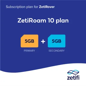 ZetiRoam 10 plan